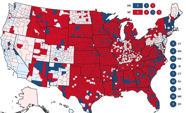 2020美國(guó)大選結(jié)果
